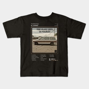 The Black Keys - El Camino Tracklist Album Kids T-Shirt